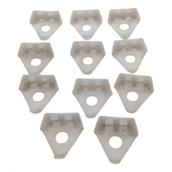 Kit Grampo Trava Trilho Banco Vw Gol G4 2003 2004 2005 2006