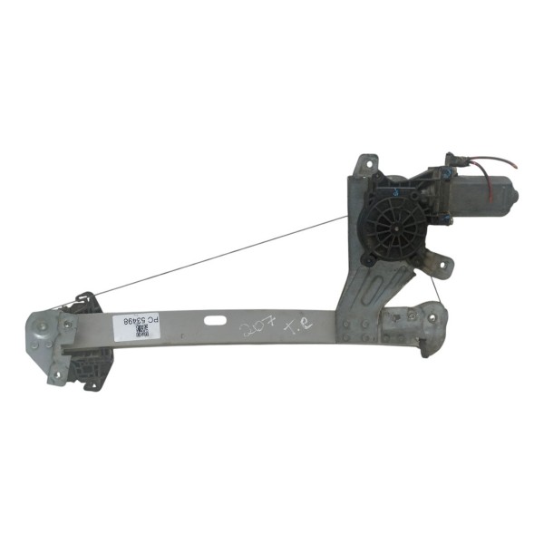 Máquina Vidro Eletrica Tras Esquerd Peugeot 207 Sw 2009 2010