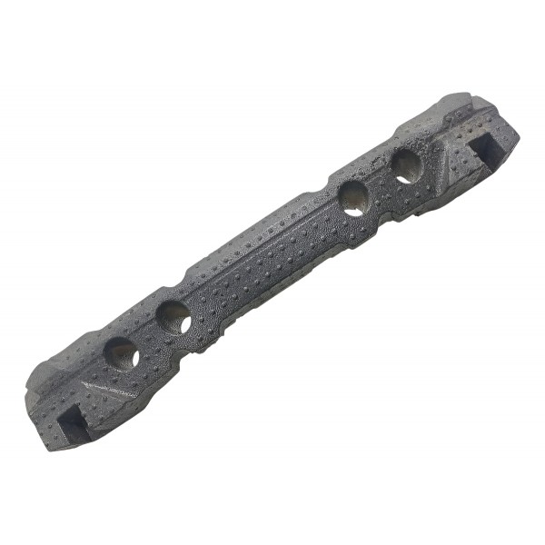 Absorvedor Impacto Parachoque Tras Vw Gol G5 2009 2010 2011