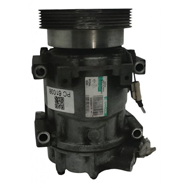 Compressor Ar Condicionado Renault Sandero 1.0 2008 2009 12