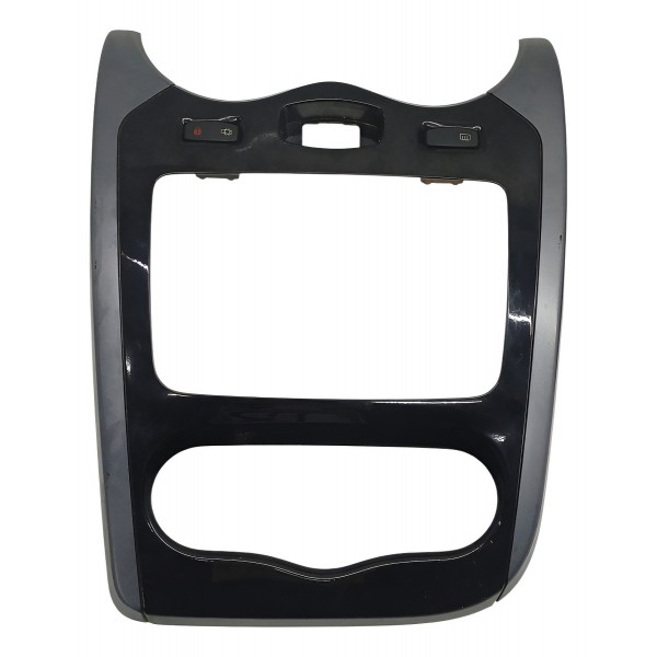 Moldura Painel Central Renault Sandero 2008 2009 2010 2013