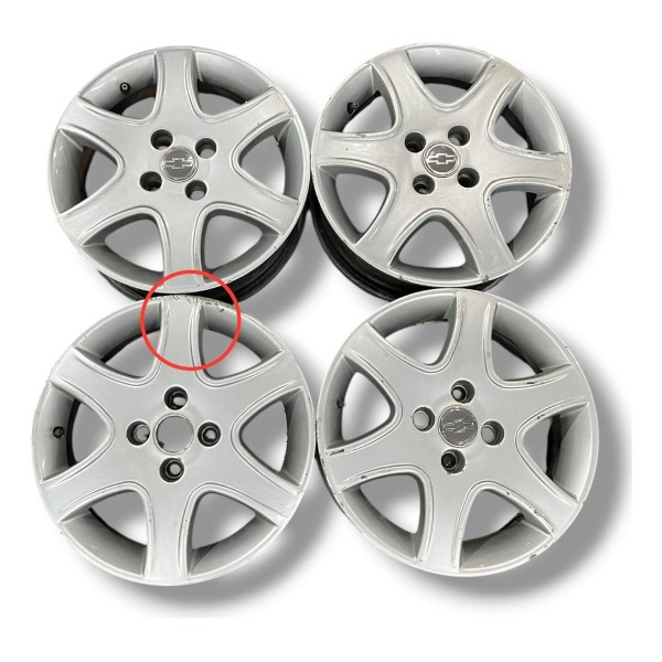 Jogo Aro 15 Gm Astra 2007 2008 2009 2010 2011 2012 Detalhe