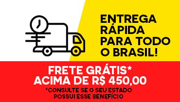 Entregamos para todo o Brasil. Entrega rápida e segura para as suas compras